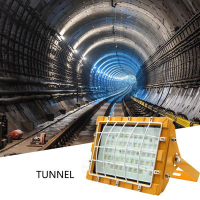 چراغ فلج LED ضد انفجار با Ex d IIC T6 استاندارد IP65 ضد آب و دمای رنگ 5500-6500K برای مکان های خطرناک