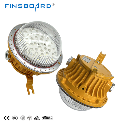 چراغ ضد انفجار Ip65 روشنایی پمپ بنزین 50w 100w 150w لامپ ضد انفجار LED